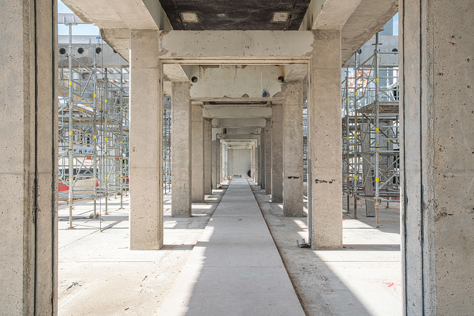 ANMA Ivry-sur-Seine Chantier Ilot Le Monde Marcelo Pires